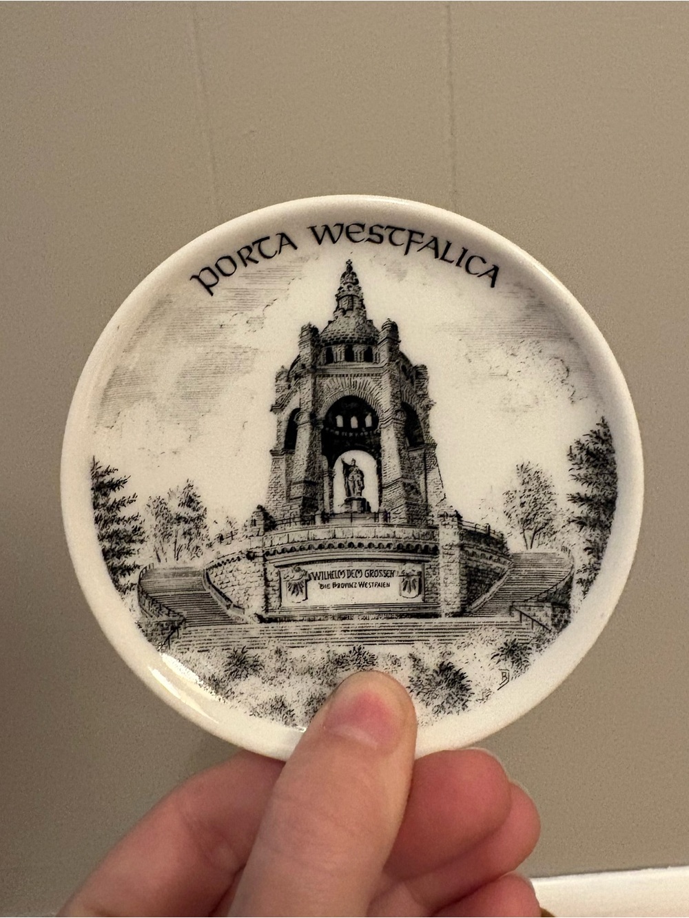 Butter Pat Size Trinket Dish German